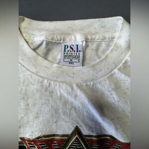 Vtg 90s Alaska Gray Shirt Men XXL Single Stitch